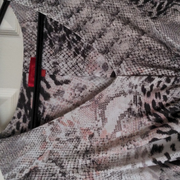 Jennifer Lopez leopard print midi dress XL NWT - Picture 1 of 2